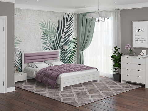 Кровать премиум Prima - Кровать в универсальном дизайне из массива сосны.